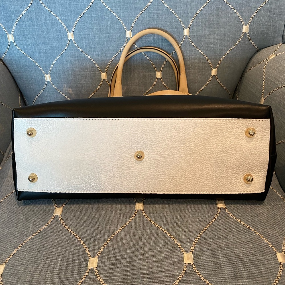 🎉HP🎉 LIKE NEW A.Bellucci genuine Italian tri-color pebble leather handbag - Picture 13 of 14